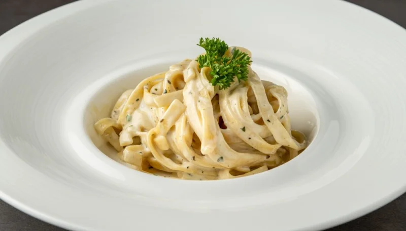 Pâtes alfredo