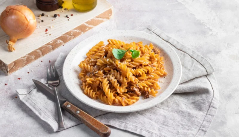 Pâtes au pesto rosso