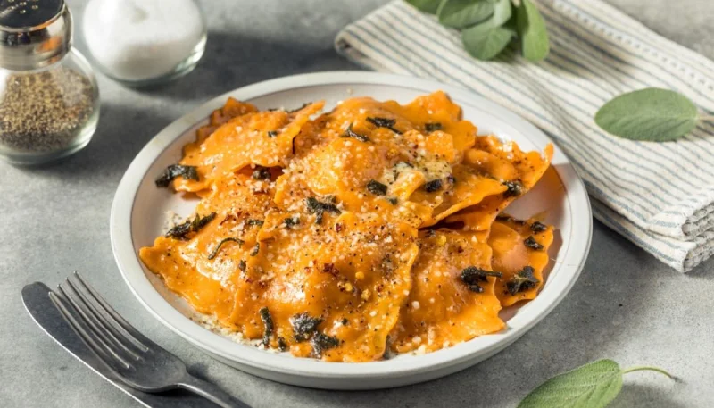 Ravioles de butternut