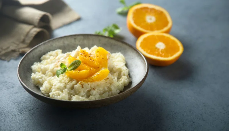 Riz à l'orange