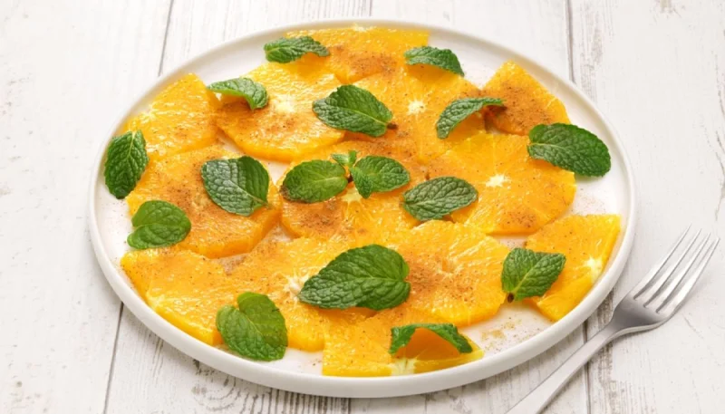 Salade d'oranges à la cannelle
