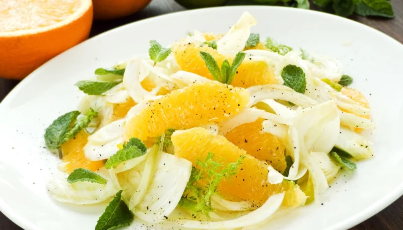 Salade de fenouil et d'orange