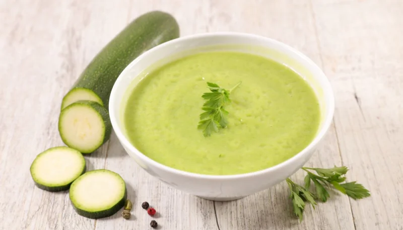 Soupe à la courgette