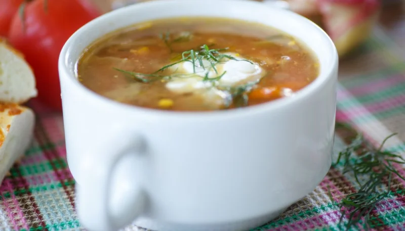 Soupe de haricots noirs