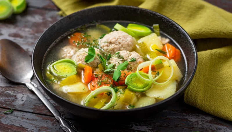 Soupe de légumes d'hiver
