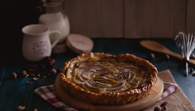 Tarte aux fruits d'hiver