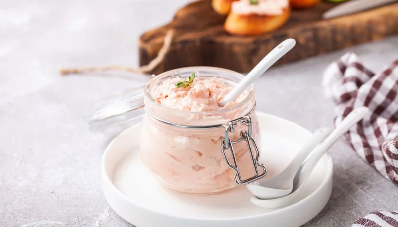 Mousse de saumon fumé