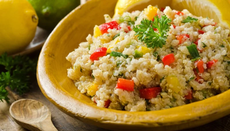 Salade de quinoa au citron