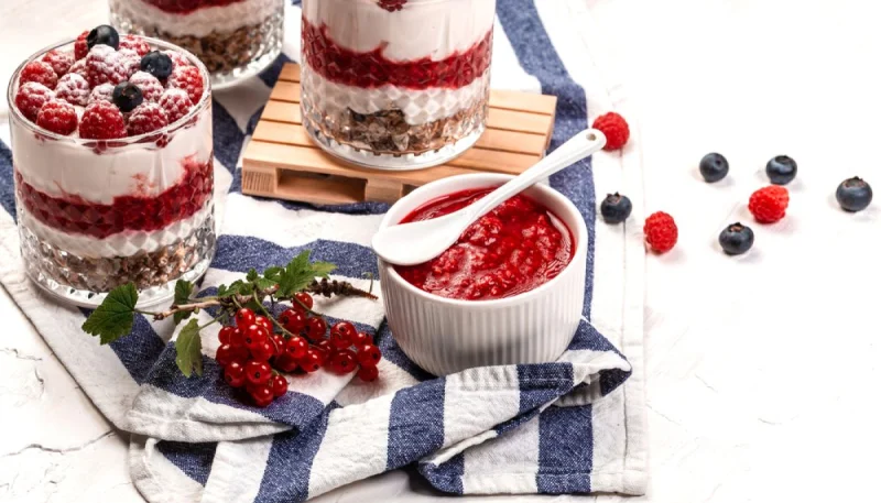 Tiramisu aux fruits rouges