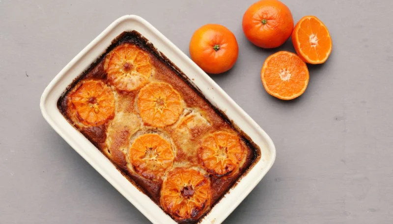 Clafoutis à la mandarine