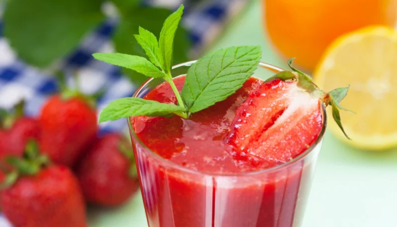 Gazpacho de fraises