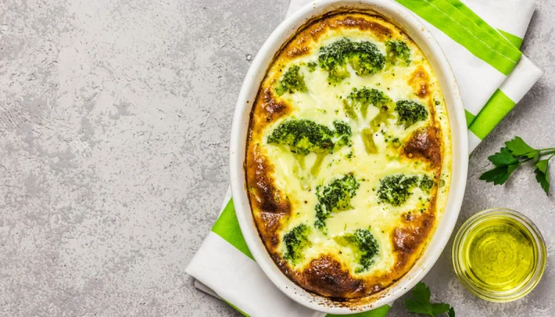 Gratin de brocolis