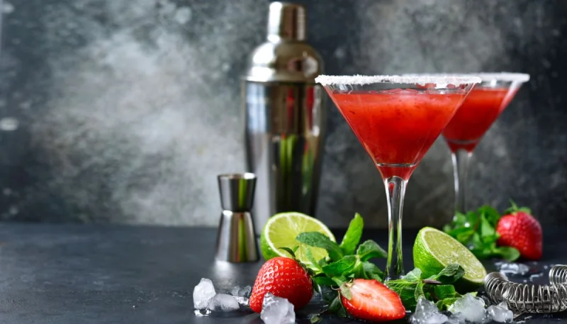 Margarita aux fraises