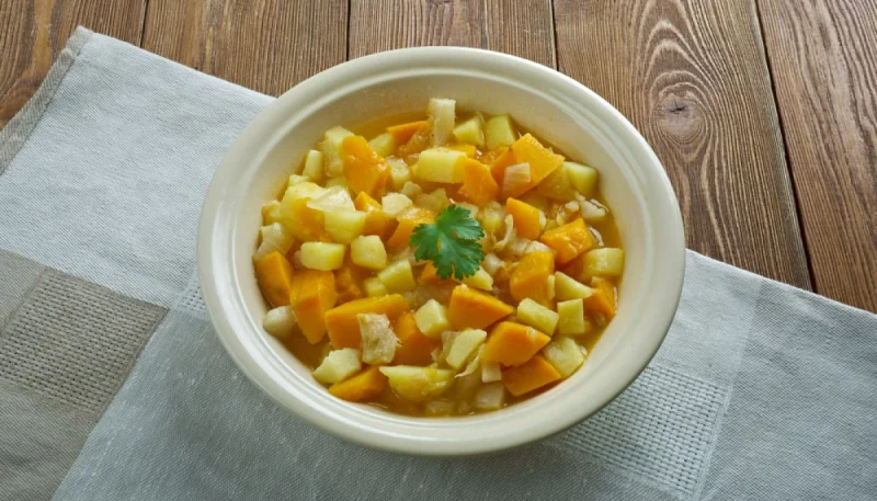 One pot curry de pommes de terre