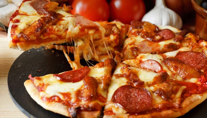 Pizza pepperoni