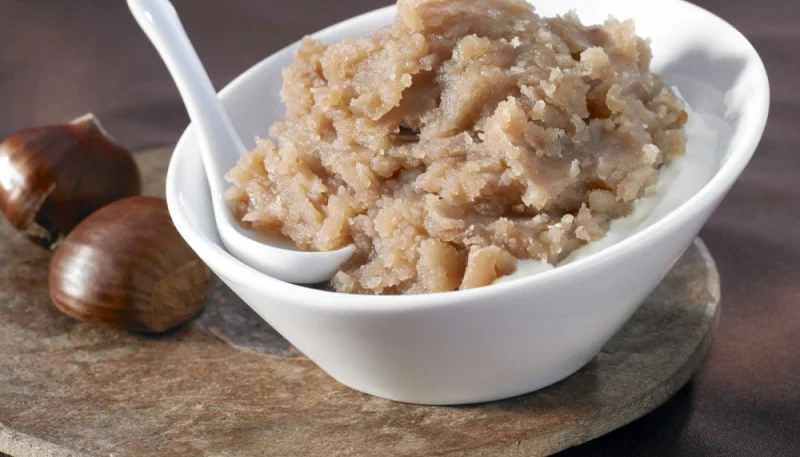 Purée de châtaignes à la vanille