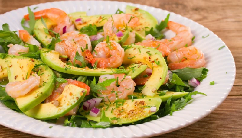 Salade de mandarines et avocat