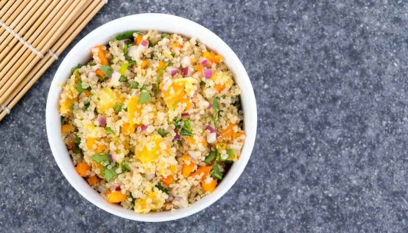 Salade de quinoa à la mandarine
