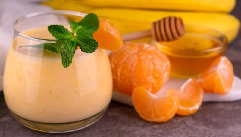 Smoothie à la mandarine