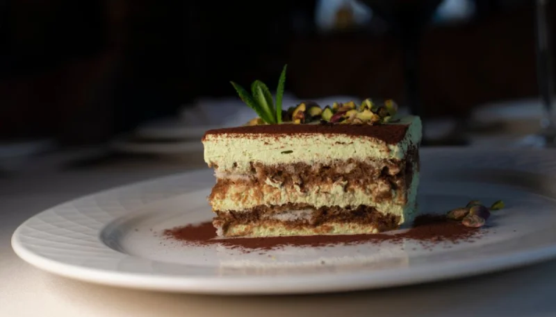 Tiramisu aux pistaches