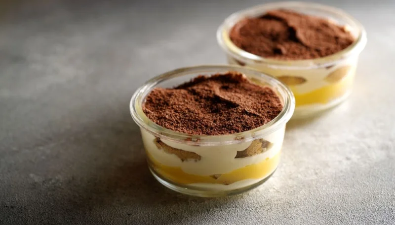 Tiramisu poire-chocolat