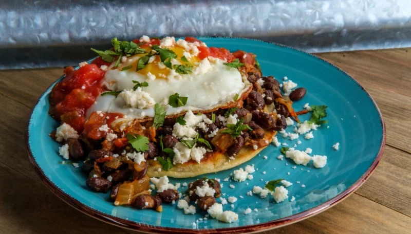 Wraps au chorizo et aux haricots noirs