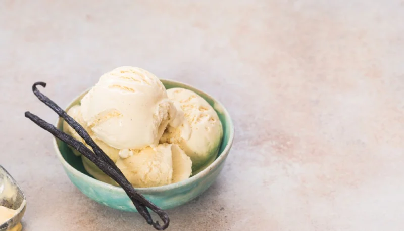 Glace vanille maison