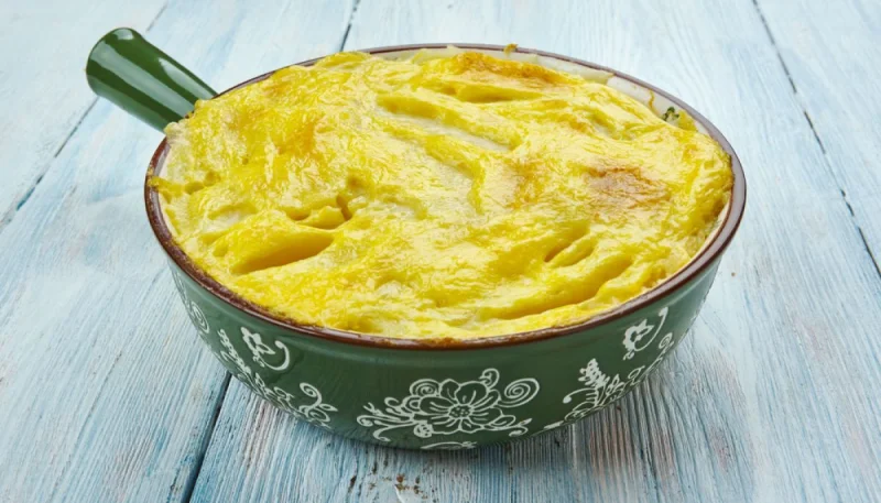 Gratin de polenta