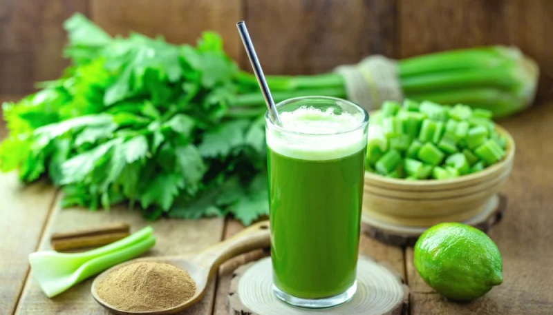 Jus de céleri frais
