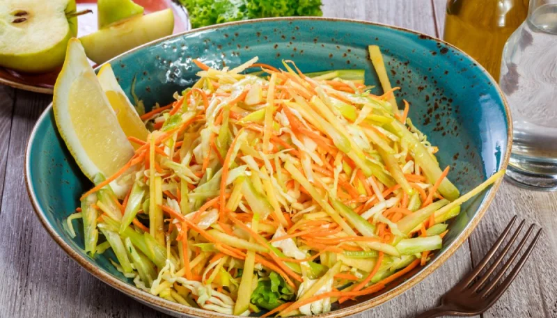 Salade de céleri et carotte