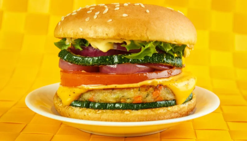 Burger végétarien maison