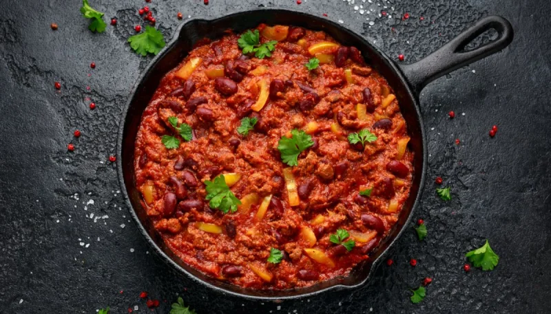 Chili végétarien express