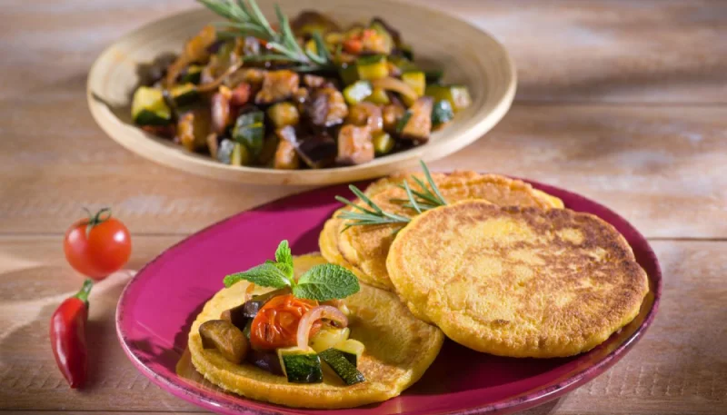 Crêpes ratatouille