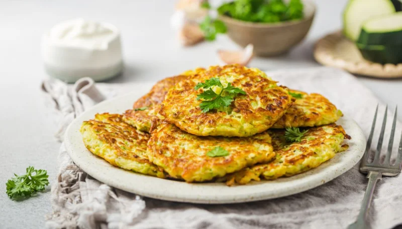 Galette de courgette et feta