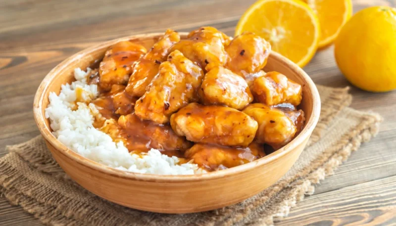 Poulet à l'orange