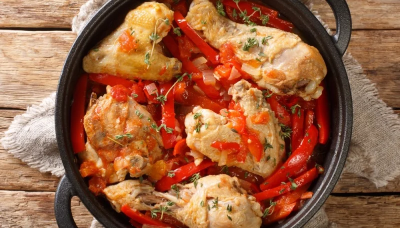 Poulet à la provençale
