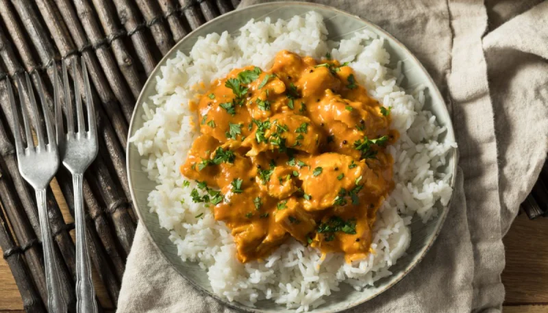 Poulet et riz