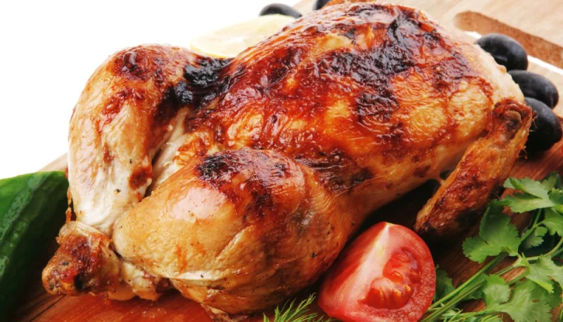 Poulet rôti simple