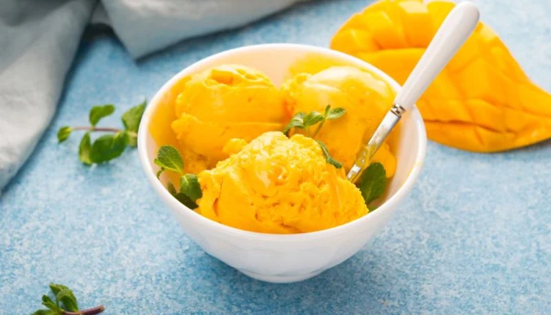 Sorbet à la mangue