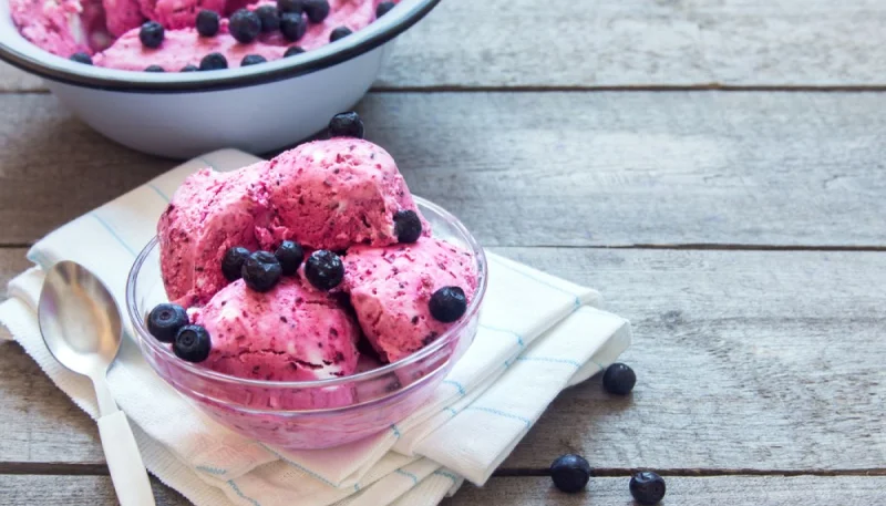 Sorbet myrtille