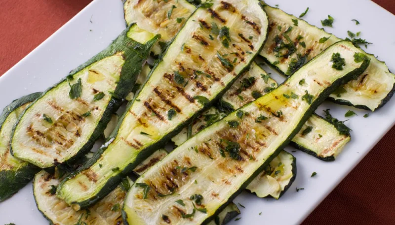 Courgettes rôties au four