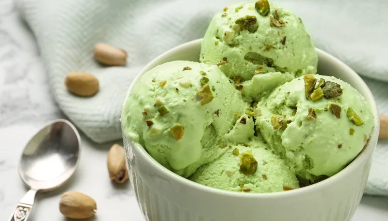 Glace à la pistache