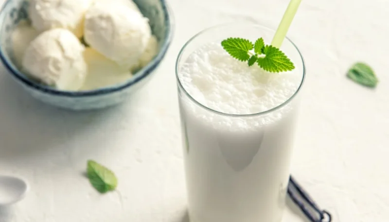 Milkshake à la vanille