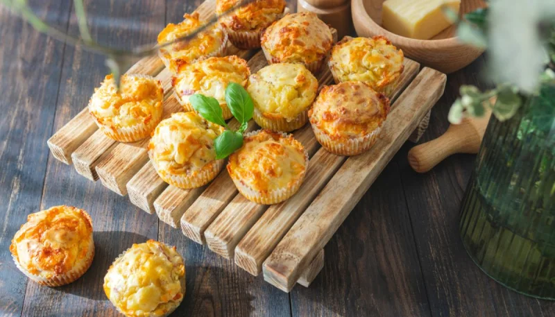 Muffins salés aux herbes