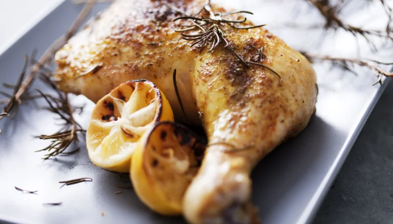 Poulet au citron et aux herbes
