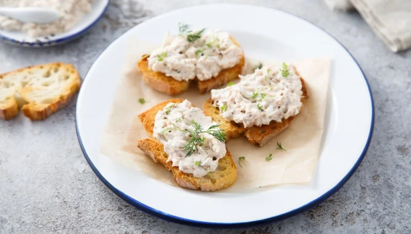 Rillettes de thon au fromage frais