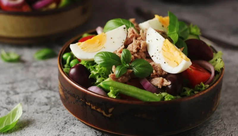 Salade niçoise simplifiée