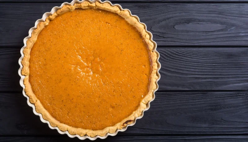 Tarte à la courge et aux épices