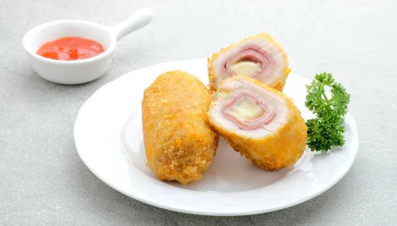 Cordon bleu roulé