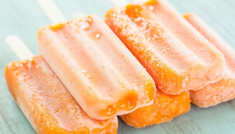 Glace à l’orange
